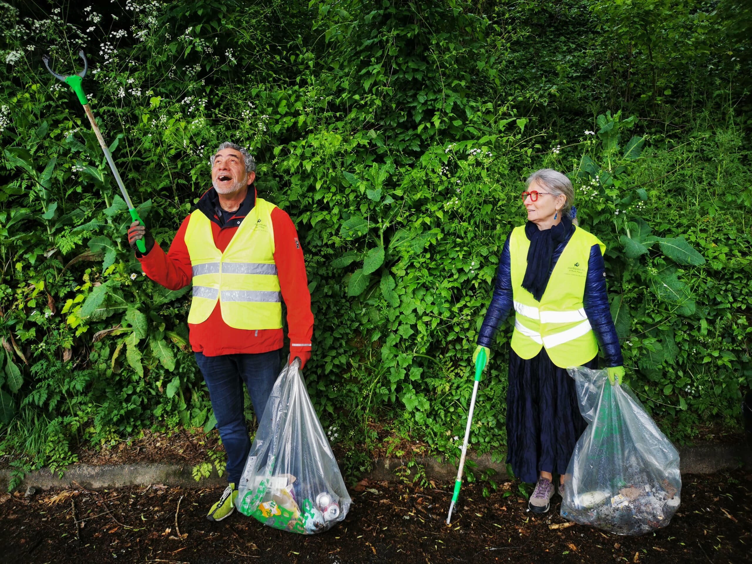 bénévoles déchets