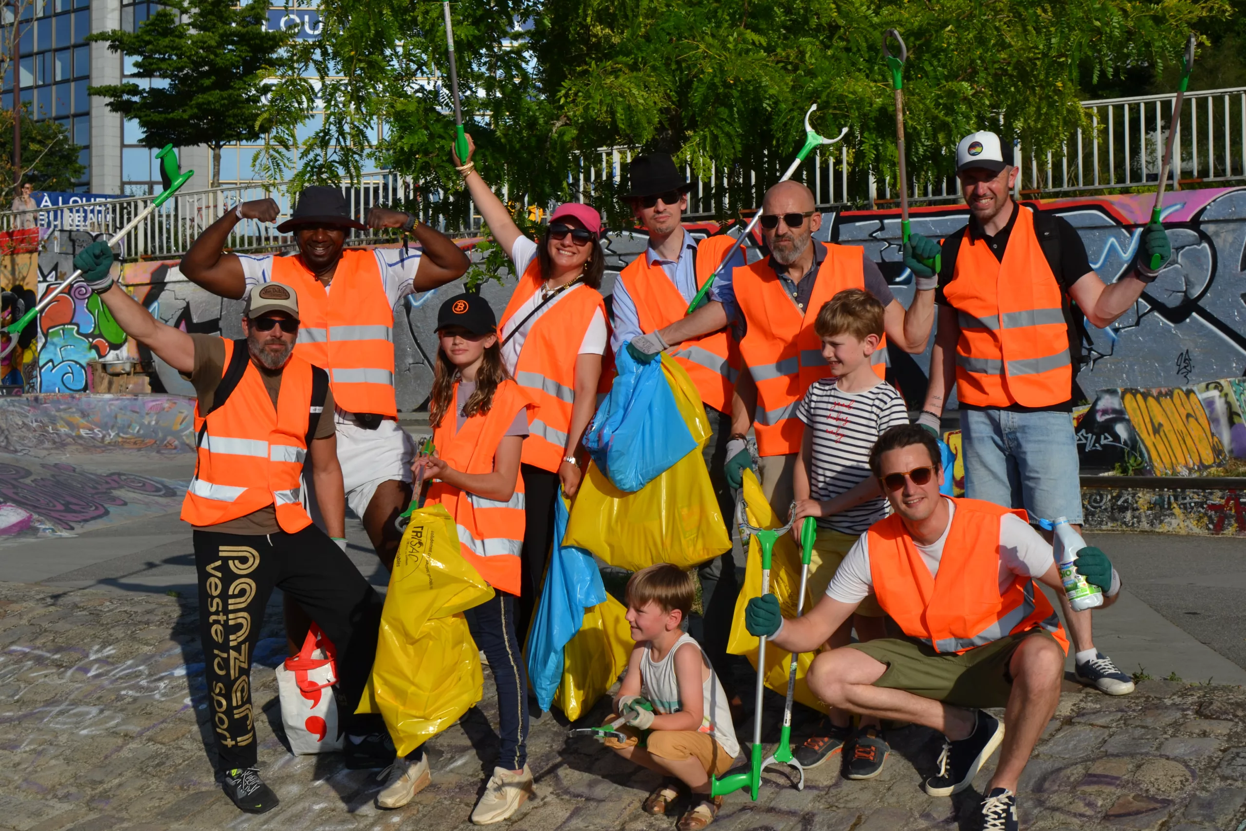 Une cleanwalk ensoleillée