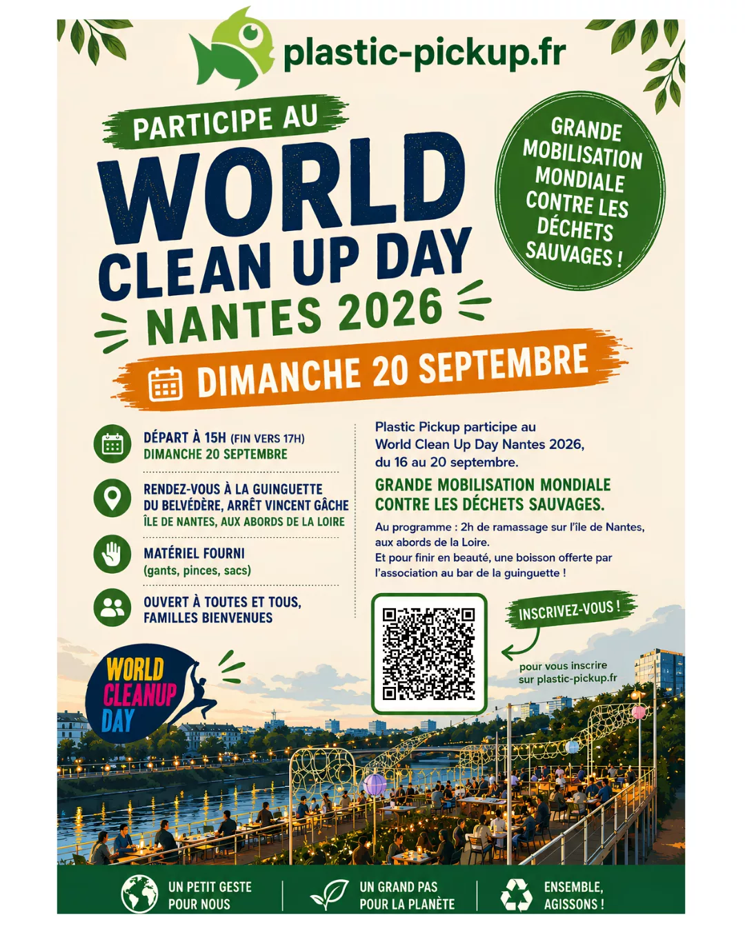 World Clean Up Day Nantes 2026